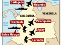 Amerikanske baser i Colombia.