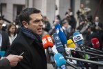 Statsminister Aleksis Tsipras (Syriza) vil ha folkeavstening. Foto: Gov. Greece BY-SA
