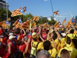 Fascistisk undertrykking har gjort den katalanske uavhengighetsbevegelsen sterkere enn noensinne. Foto fra wikimedia.
