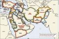 Kart over "Det nye Midtøsten".