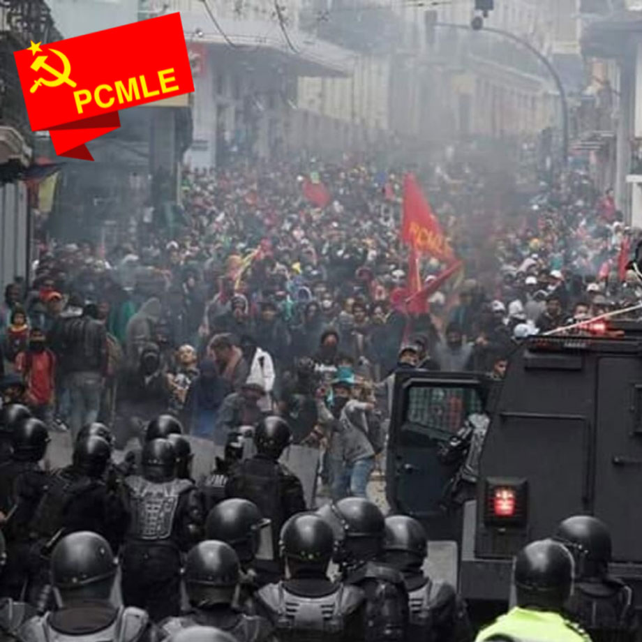 Nye protester i Ecuador. Bildet er fra tidligere demonstrasjoner.