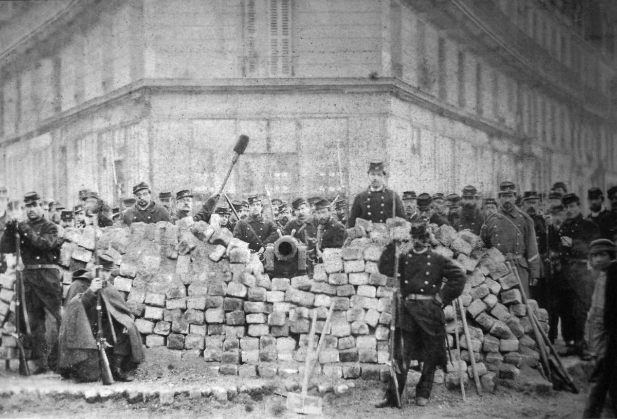 Barricade Voltaire Lenoir Commune Paris 1871