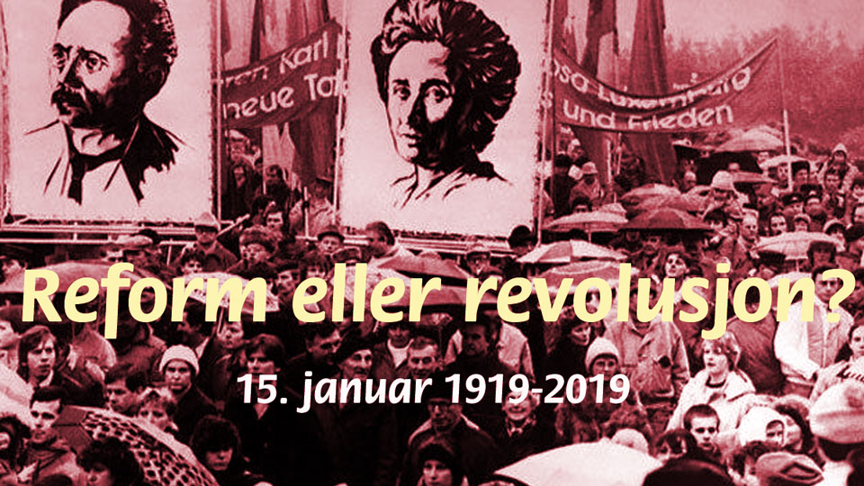 Karl Liebknecht og Rosa Luxemburg. Begge ble myrdet 15. januar 1919.