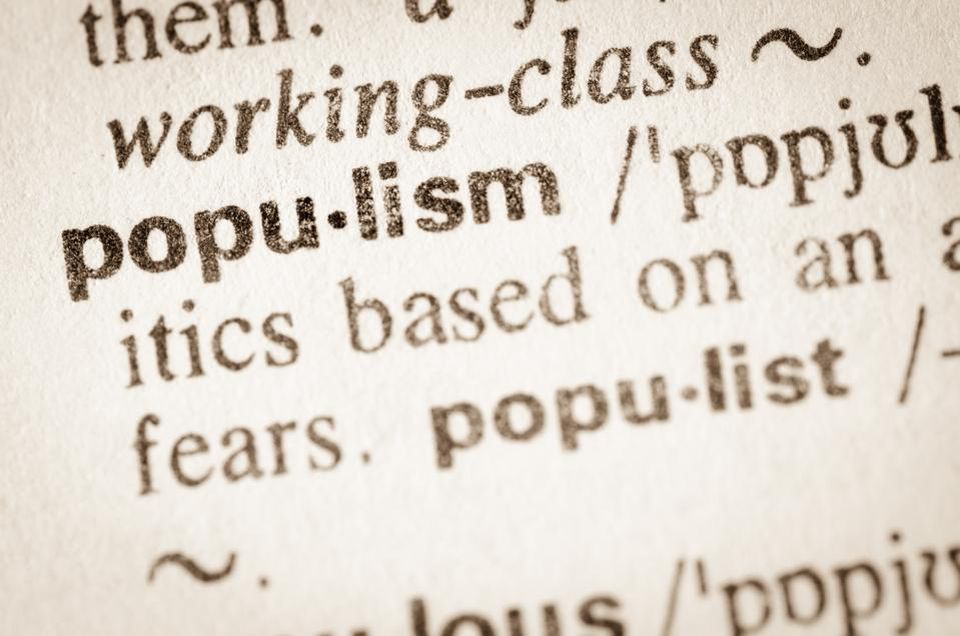 populisme ordbok