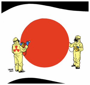 Den japanske katastrofen. Ill.: Carlos Latuff (CC)